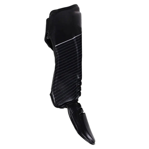 Protège-tibias et protège-pieds en cuir de vachette véritable pour MMA, Kickboxing, Boxe et Muay Thai - Product Image 6