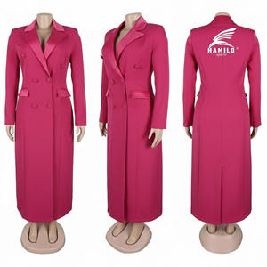 Costume homme printemps-automne pour le travail, costume professionnel à double boutonnage, coupe slim, vêtements élégants pour les occasions professionnelles, costumes d'affaires - Product Image 6