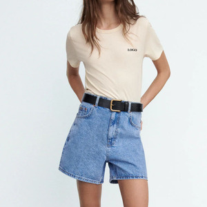 T-shirt Femme Tendance à Prix Abordable – Style Moderne Minimaliste Décontracté pour Tous les Jours – Confortable Coupe Ample Manches Courtes 2026 - Product Image 5