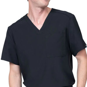 Nouveauté 2026 : Ensembles d'uniformes médicaux tissés pour hommes – Tenues d'infirmiers confortables et élégantes pour hôpitaux - Product Image 3