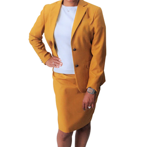 Plus Size Men Single Breasted Blazer <b>Skirt</b> Suit <b>Set</b> Office Formal Work Wear Business Two Piece Suits Sorority Style - Product Image 1