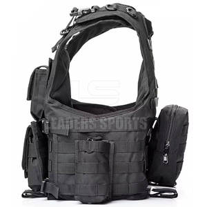 Chaleco Táctico Multibolsillos Impermeable para Paintball, Material de Nailon/Poliéster, Talla Ajustable y Logotipo Personalizado para Deportes al Aire Libre - Product Image 4