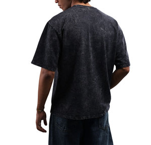 T-shirt personnalisé 2026 en coton 100% avec impression graphique, coupe oversize, effet délavé à l'acide et à la pierre, style vintage, pour homme - Product Image 4