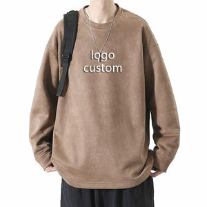 Sudadera Personalizada con Cuello Redondo, 250 g/m², 100 % Algodón, Corte Regular, Estampado Primaveral, para Hombre, Lavado Ácido - Product Image 2