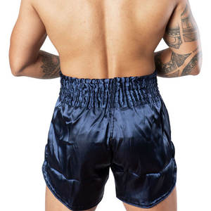 Pantalones Cortos de Boxeo Muay Thai con Diseño Personalizado, Ligeros, de Secado Rápido, Colores Degradados, Satén/Poliéster/Algodón - Product Image 4