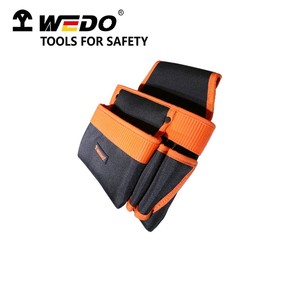 Pochette à outils WEDO, sac <span class=keywords><strong>de</strong></span> ceinture multi-poches vide pour électricien/travaux <span class=keywords><strong>de</strong></span> construction - Product Image 1