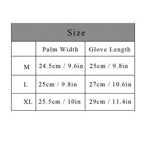 Guantes de esquí cálidos de 5 dedos Fall Line con soporte de cuero personalizado, puño de neopreno, impermeables, autocalentables y cierre de gancho y bucle para esquí. - Product Image 4
