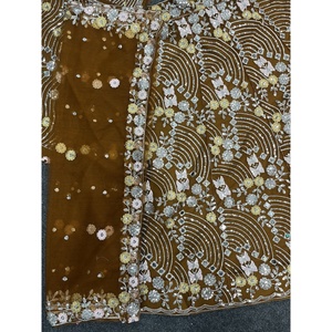 Designer Real Mirror Sequence Work Wedding Wear Lehenga Choli - Product Image 5
