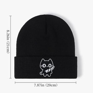 Custom Logo Beanie Hat Wholesale Unisex <b>Winter</b> Knit <b>Cap</b> Bulk Acrylic Warm Skull <b>Cap</b> Plain Beanies for Men Women - Product Image 6