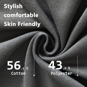 Hoodie streetwear surdimensionné pour homme, impression et broderie de logo personnalisés, 100% coton, service OEM ODM disponible - Product Image 5