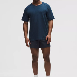 กางเกงวิ่งออกกำลังกายแบบมีซับในผ้าตาข่ายระบายอากาศ แห้งเร็ว ยืดได้ 4 ทิศทาง ดีไซน์ผ่าข้าง  สำหรับผู้ชาย - Product Image 1