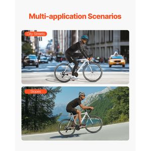 Bicicletta Sportiva Urbana per Adulti con Ruote da Corsa 700C e Trasmissione SHIMANO a 22 Velocità per Pendolarismo o Trasporto - Product Image 3