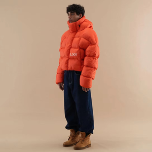 Chaqueta acolchada premium para hombre, diseño elegante, a prueba de viento, abrigo cálido, material suave, ropa de moda casual de invierno. - Product Image 5