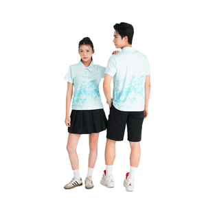 Short Sleeve Customizable Printed Polyester Sports Jerseys Collar Unisex Breathable Outdoor Teamwear Training Gear Item - Product Image 2