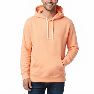 Sudadera con Capucha Premium Peach Winter, 100% Algodón, Oversize, Forro Polar Grueso, Ecológica, Bordada, Estilo Urbano - Product Image 1