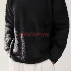 Nouveaux pulls en mohair pour hommes, disponibles en différentes couleurs, tendance, élégants et confortables, à prix raisonnable. - Product Image 4