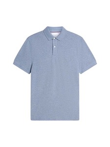 เสื้อโปโลผู้ชายสีฟ้าอ่อน แขนสั้น ผ้าปิเก้ คอตตอน ทรงปกติ สวมใส่สบาย ระบายอากาศได้ดี ผ้าถัก สีพื้น ติดกระดุม - Product Image 4