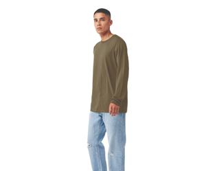 เสื้อยืดแขนยาวผู้ชายผ้าฝ้ายเนื้อนุ่มพิมพ์โลโก้คุณภาพพรีเมียมสั่งทำพิเศษ ระบายอากาศได้ดี สไตล์ลำลองสตรีทแวร์ - Product Image 4