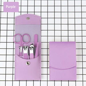 Nuevo Kit de Manicura y Pedicura Profesional YD de 7 Piezas Coloridas para Principiantes con Herramientas de Acero Inoxidable - Product Image 5