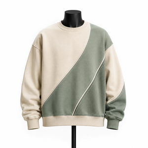 Sweat-shirt personnalisé pour homme, col rond, coupe ample, style streetwear, fabricant OEM ODM - Product Image 1
