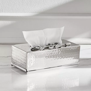 Moderno Porta Pañuelos Metálico para el Hogar y la Oficina - Product Image 1