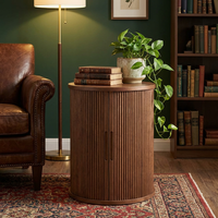 Table console de rangement multi-niveaux en bois de luxe moderne, vente en gros d'usine, pour salon et usage hôtelier