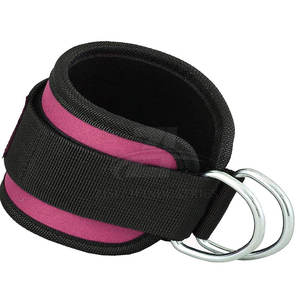 Sangle de musculation personnalisée pour cheville, fabriquée au Pakistan, nouveau style, équipement de gym, sangles de cheville - Product Image 4