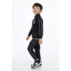 Ensemble de survêtement unisexe en coton Econex Sports pour adultes, sweat-shirt rouge à imprimé voiture, pantalon bleu, vêtements décontractés d'été, manches longues, à capuche, 2 en 1 - Product Image 1