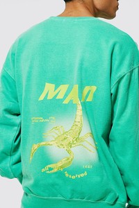 Sweat-shirt unisexe à capuche en molleton vert anti-plis 320g, coupe classique, tricoté, respirant, 100% coton, pour l'automne - Product Image 3