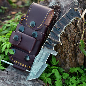 Couteau de survie personnalisable avec lame en acier inoxydable/acier au carbone pour le camping et les camionneurs - Prise en charge OEM, conception multifonctionnelle - Product Image 3