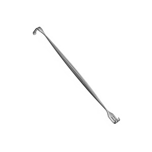 Retractor de Heridas KILNER de 165 mm (6.12 pulgadas), Doble Extremo, 3 Puntas, Puntas Cónicas de 5 x 9 mm y 13 x 5 mm, Retractor en Forma de L, Retractores Quirúrgicos - Product Image 1