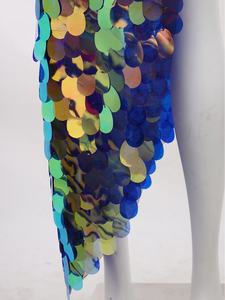 Falda larga de danza del vientre para mujer, pañuelo de cadera con cordones, trajes de danza para festivales, hip-hop, jazz, vals, fiestas temáticas musicales - Product Image 5