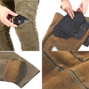 Pantalones vaqueros de algodón resistente para trabajo y uso casual con estructura fuerte, pantalones lavados para hombre - Product Image 5
