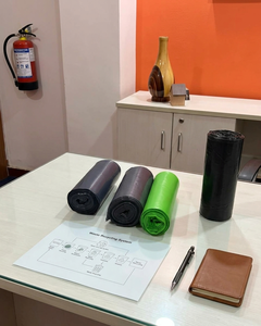 Bolsas de Basura Resistentes, Reciclables, para Cocina, con Diseño de Logotipo Personalizado, Bolsas de Desechos de Alta Calidad, Mejor Precio de Fabricante - Product Image 1