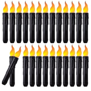 TOOWIN Simulated Long Candle <b>Light</b>, Halloween Wedding Home Decoration Led <b>Pole</b> Candle - Product Image 6