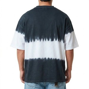 Nouveau style 2026 – T-shirt homme oversize tie-dye à manches courtes, col rond, décontracté, 100 % coton tricoté, respirant, motif imprimé - Product Image 2