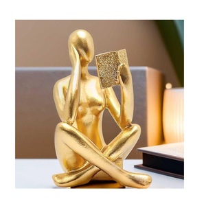 ประติมากรรมโลหะสมัยใหม่ราคาโรงงาน งานออกแบบพิเศษ ของสะสมงานศิลปะ รูปปั้นโลหะอะลูมิเนียม - Product Image 5