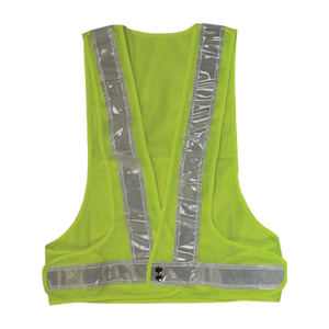 เสื้อกั๊กสะท้อนแสงแบบ LED รุ่นใหม่มาตรฐาน ANSI Class 1 ความปลอดภัยสูง พร้อมโลโก้สั่งทำพิเศษสำหรับคนทำงานกลางแจ้ง จากโรงงาน - Product Image 3