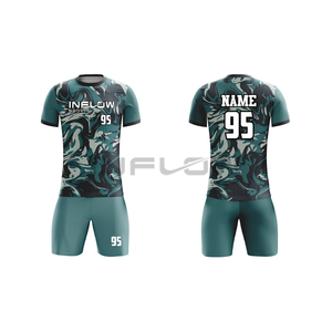 Maillot de football personnalisé sublimé respirant uni, nouvelle collection 2025, services OEM, coupe ajustée - Product Image 4