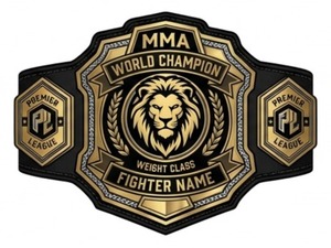 Cinturón de Campeonato de Artes Marciales Mixtas (MMA) Personalizado, Cinturón de Campeonato para Adultos - Product Image 1