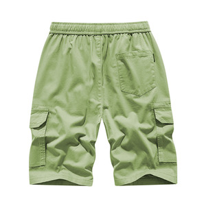 Shorts cargo tendance pour hommes, longueur genou, avec plusieurs poches, shorts d'extérieur pour hommes - Product Image 2