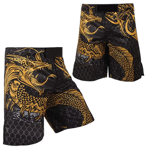 กางเกง MMA รุ่นใหม่สำหรับการฝึกซ้อมฟิตเนสและการต่อสู้ ผลิตจากผ้าเนื้อนุ่ม สวมใส่สบาย ระบายอากาศได้ดี - Product Image 2
