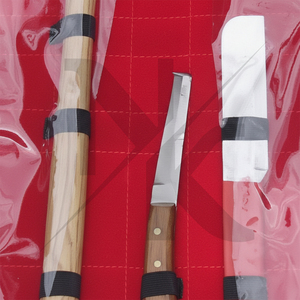 Kit de fermeur de chevaux professionnel 7 pièces en acier forgé robuste, comprenant pinces à sabots, râpes, couteaux, et un ensemble de rouleaux ajustables et réutilisables - Product Image 3