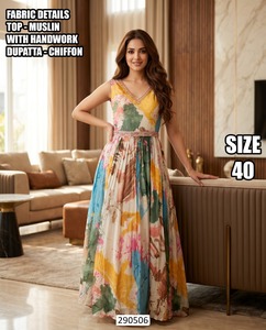 Zari yellow kurti - Product Image 1