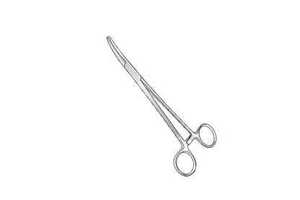 Pinces à peritoneum Faures de qualité supérieure à prise sécurisée, légèrement courbées 205 mm et courbées 203 mm de long, par Endochoice Medical - Product Image 4