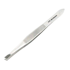 Herramienta de Maquillaje para Dar Forma Precisa a las Cejas y Pinzas Profesionales de Acero Inoxidable para Cejas con Punta Inclinada y Puntiaguda - Product Image 1