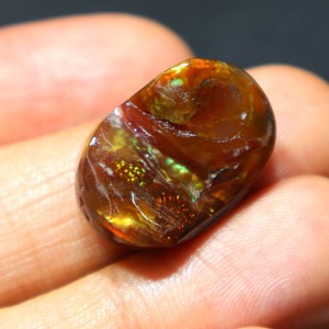 Genuine Mexican Fire Agate Loose Stone Natural Fire Agate Druzy Stone Handmade Polished for Jewelry Making Wholesale - Product Image 1