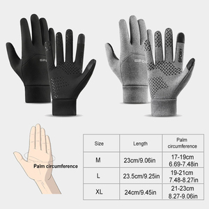 Guantes de Ciclismo Unisex de Piel de Cabra Impermeables y Resistentes al Fuego para Invierno, Deportes al Aire Libre, Esquí, Correr, Motocicleta, Pantalla Táctil, Forro Polar - Product Image 3