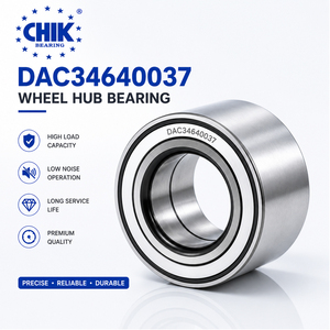 Rodamiento de Bolas Radial Doble para ATV DAC34640037, 34X64X37mm, Rodamiento de Cubo de Rueda con Grasa para Automóviles, DAC346437ZZ - Product Image 1