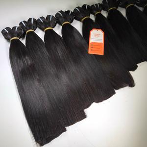 Prêt à Expédier 10 ''12'' Os Droite Cuticule Aligné Remy Cheveux Faisceaux Donneur Cru Vierge Cheveux Vietnamiens Vendeur En Gros - Product Image 5